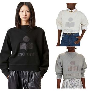 Tasarımcı Sweatshirt Moda Hoodie Klasik Mektup Baskılı Pamuk Lüks Sweater Kadın Giysileri