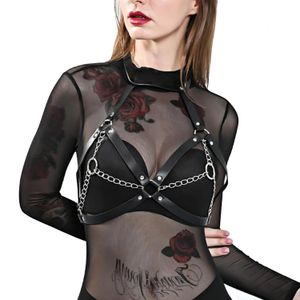 Sexy Set Sex Products Leather Clothes Pants Suit BDSM Bondage Clothing Restraints Harness Aldult Flirting Erotic Straps Sex Toy for Women 231130