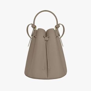 Kvinnors tygväska Leisure Bucket Bag Classic Designer Bag Premium Mode Stor kapacitet Väska Läder Blomma Väska mjuk läder läder Lychee Bucket Bag Siae 18cm