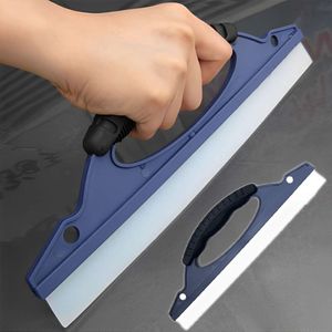 Upgrade Car Window Glass Wiper Auto Body Water Scraper Washing Clean Glass Drying Squeegee Soft Silicone Board Tools Car Accessories