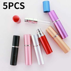 5PCS Mini Portable Travel Scheloplishe Butelka do rozpowszechniania perfum do zapachu pompy zapachowej Puste pojemniki kosmetyczne
