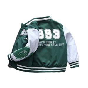 Down Coat Boys 18M 14Y Children s Casual Spring And Autumn Top Youth Letter Jacket 231130