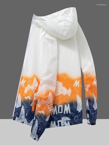Kurtki damskie Summer Ochrony przeciwsłoneczne Ubrania Kobiety Koreańskie swobodne luźne z kapturem z kapturem z kapturem z kapturem w górę płaszcza Outdoor Suncreen Kurtka 7xl 6xl