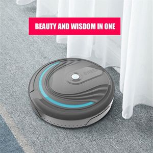 Mini Robot aspirador automático, aspirador que barre la fregona húmeda simultáneamente para suelos duros, alfombras, barredora de carga 276j