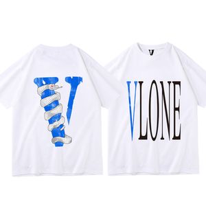 Vlone Tシャツデザイナー大ビッグリフレクティブvフレンズメンズメンズTシャツカジュアルスモークエンジェルルーバーラグジュアリー高品質の短いVlonesスリーブ34