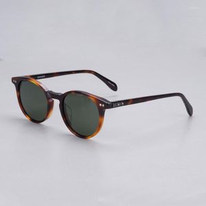 Sunglasses 2023 Polarized Men Women Brand Designer Retro Round Sun Glasses Vintage Male Female Goggles UV400