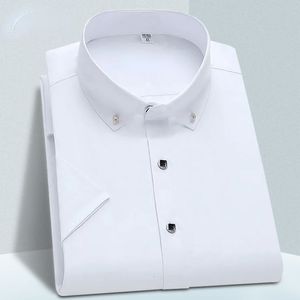 Camisas casuais masculinas Camisa masculina de alta qualidade de manga curta roupas masculinas fit