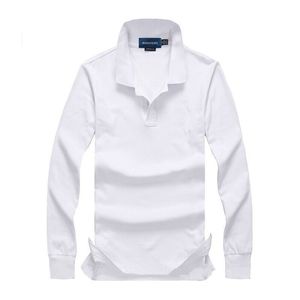 Polo da uomo 2023 di vendita calda di marca piccolo cavallo Polo da ricamo Polo da uomo di alta qualità Camicia a maniche lunghe in cotone s-port maglie Plus S 2XL