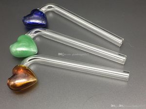 Tubos de vidro de vidro do suor quente Holoques Mini 2017 New Cheging Tubos de fumantes de mão Blow Blow Glass Oil Plates para fumar tubo de água