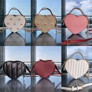 Shoulder Bag Shoppers Tote Bag High Quality Leather Handbag Women Designer Handbags Bags Purses Heart-shaped Ladies Fashion Crossbody Bags 221110