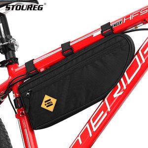 Panniers s M/L Frame MTB Moutain Bike Top Tube Bag Waterproof Cycling Pannier Pouch Bicycle Accessories 0201