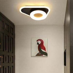 Taklampor Lican Modern LED för sovrumsgångskorridor Balkong Entré Llight Fixtures Lamp Home