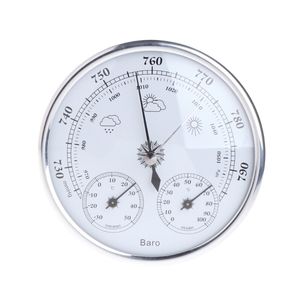 Household Thermometers Weather Station Barometer Thermometer Hygrometer Wall Hanging 230201