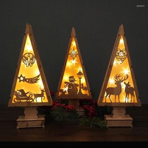 Christmas Decorations LED Night Light Decorative Table Lamp Party For Kid Room Nurseries Bedroom Office Desk N84C