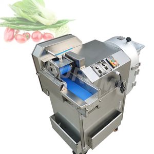 Máquina de corte de vegetais de cabeça dupla para cortar leguminosas folhas longas vegetais de aço inoxidável cortador de legumes automáticos