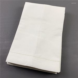Bow Ties Set mit 12 Gästehandtüchern aus Leinen mit Hohlsaumrand, Taschentücher, Handtuch, 35,6 x 55,9 cm, Smal22
