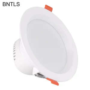 Downlights 6W 9W 12W 18W Hurtowa lampa sufitowa LED Wbudowana Downlight Home Inżynieria El Aluminium Die Casting