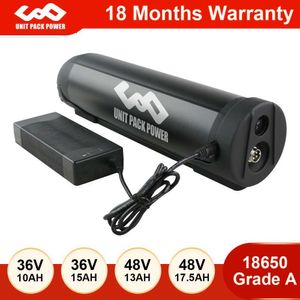 36V Water Bottle Ebike Battery Down Tube 48V 14Ah 17.5Ah With Samsung/Sanyo 3500mAh Li-ion Cell for 750W 500W 350W Motor