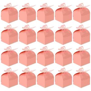 Gift Wrap 50pcs Exquisite Wedding Candy Containers Wrapping Boxes Paper BoxesGift