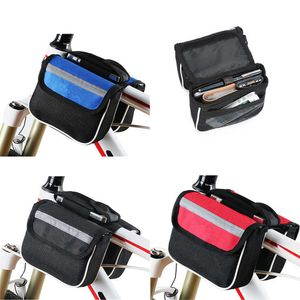 Panniers s Universal Mountain Mobile Phone Polyester Water Bottle Bag Practical Bicycle Accessories 0201