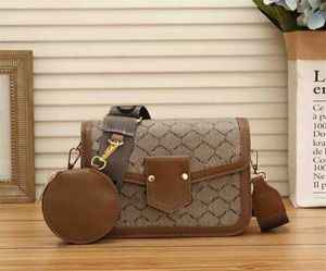 Designer v￤skor totes handv￤skor axel crossbody v￤ska mynt handv￤ska dubbel g ophidia kvinnor pu l￤der monogram satchels 2 st handv￤ska tygluxurs pl￥nbok