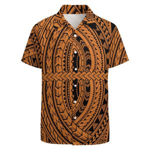 Men's Casual Shirts 2XS Pocket Short Sleeve Shirt Tribal Islanders Polynesian Clothes Clothing Samoan Puletasi Viking 230201