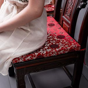 Yastık geleneksel Çin klasik nostalji maun sandalye oturma odası kaymaz kare yumuşak düğün malzemeleri f8216