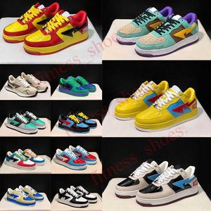 Bapestas Lows Running Running Shoes Casual Mens Womens EUR cinza marrom camufla