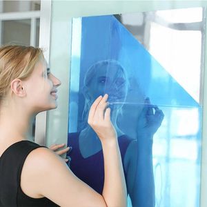 Wall Stickers Sizes Waterproof Self Adhesive Film Mirror Silver Insulation UV Rejection Privacy Films Home DecorationWall