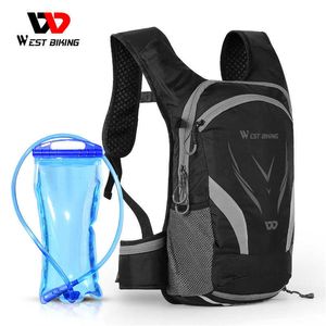 Sacos de bicicleta de bicicleta ocidental Paniers portátil 16L Ciclismo Bolsa de água ao ar livre Esporte Esporte Caminhada Backpack Hydration Backpack 0201