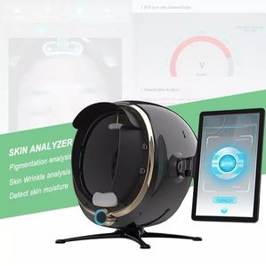 2022 Skin Diagnosis System high end 8 professional scan face digital 4d 8d smart mirror scanner facial skin analyzer face visia analysis mac