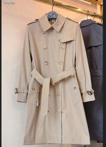 HOT CLASSIC! women fashion England trench coat/high quality thick cotton middle long style belted slim fit trench/ladies trench for spring and autum KENF450 size S-XXL