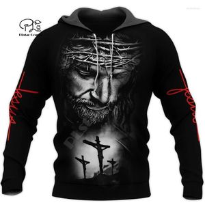 Erkek Hoodies Sweatshirts Plstar Cosmos Hıristiyan Katolik İsa Tanrı Guard Retro Trachsuit Komik 3dprint Erkekler/Kadınlar Moda Harajuku Pullov