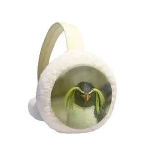 Berets Sea Science Nature Antarctic Penguin Picture Winter Ear Warmer Cable Knit Furry Fleece Earmuff OutdoorBerets