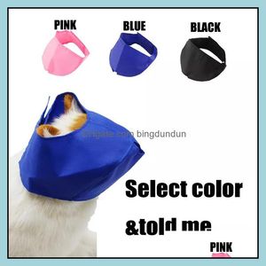 Cat Grooming Breathable Nylon Muzzles Kitten Face Masks Groomer Helpers Bath Antibiting Antiscratch For Tools Pet Supplies Drop Deli Dhftn