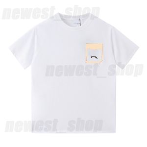 2023 designer verão mens t-shirt camiseta círculo de luxo clássico carta impressão cavalo londres inglaterra preto branco tshirts simples pano2507