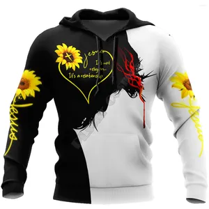 Hoodies masculinos Plstar Cosmos Christian Jesus Moda Pullover 3D Papuzes de zíper/moletons para homens 05