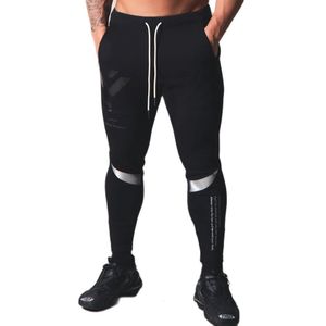 Męskie spodnie jesień zwykłe mężczyzn joggery spodnie dresowe mody patchwork spodni męski trening fitness trening bawełniany sportowy sport 230131