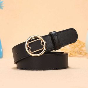 Designer Men Belt Belt luxury Solid Color Letter Smoothle Women Women Leather Belts Largura