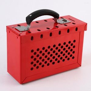 Grow Lights LOTO Box For Lockout Tagout Lock Devices Storage Case Up To 12 Padlocks