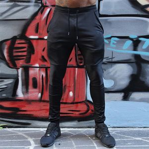 Men's Pants Jogger Track Athletic Slim Fit Gym Trousers Workout Training Tapered Sweatpants with Pockets 230131