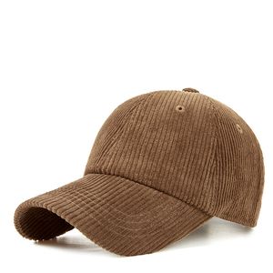 Adult Corduroy Birthday Hat Solid Summer Trucker Cap Soft Feeling Smooth Sunhat DOMIL2108