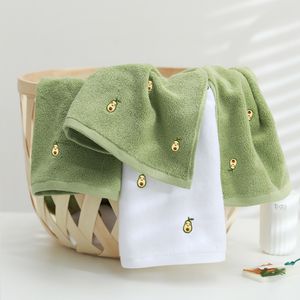 Haftowany Awokado Bawełniany ręcznik Bawełniany ręcznik dla dorosłych miękki chłonność można haftować hurtowe logo 1223993