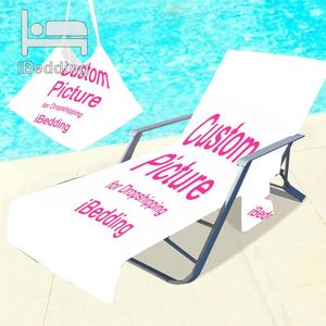 Chair Covers Custom Beach Cover Holiday Garden Swimming Pool Lounger Chairs With Storage Pocket Summer Seaside Towel