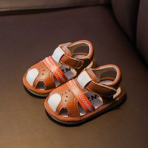 COZULMA Children Boys Cut-Outs Beach Summer Shoes Toddler Baby Kids Girls Patchwork Sandals Size 14-23