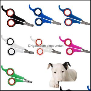 Dog Grooming Dogs Supplies Stainless Steel Pet Nail Clippers And Cat Trim For Health Drop Delivery Home Garden Dhyqk