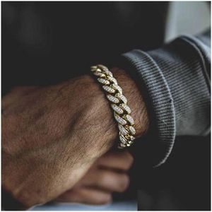 Bracelets de charme luxuosos da moda unissex Sier Gold Chain Bracelet