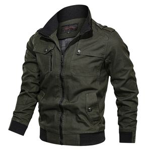 Jackets masculinos 2023 Casual Casual Cargo Casual Men Multipockolber Bomber Mens Primavera Autumn Slim Fit Coat Pilot Military Outwears 230202