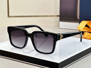 Novos óculos de sol quadrados de design de moda z1692 quadro de acetato clássico estilo simples estilo de vanguarda de vanguarda de vanguar