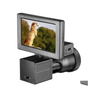 Jagende scopes nachtvisie HD 1080P 4,3 inch display Siames scope videocamera's infrarood Illuminator riflescope optische druppel deliv dhiq1